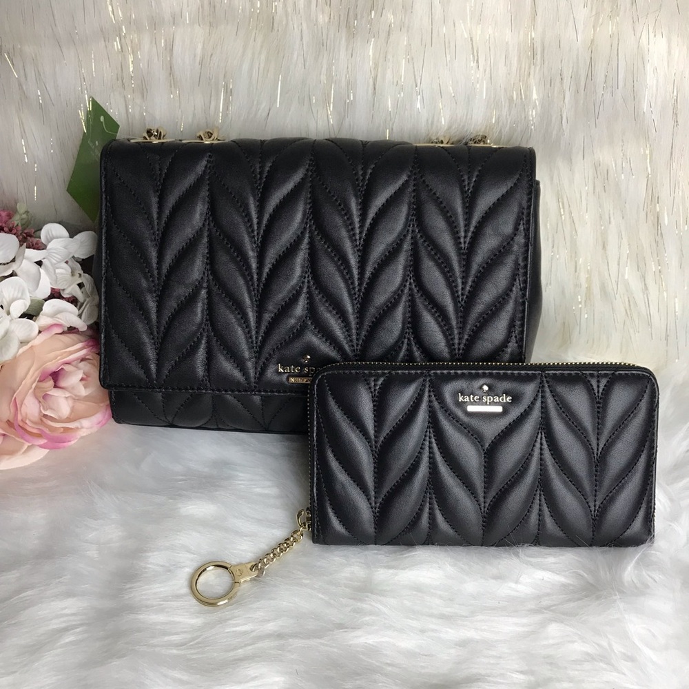 ❌SOLD❌Kate Spade Briar Lane Quilted Bag Wallet Set - Picture 3 of 8